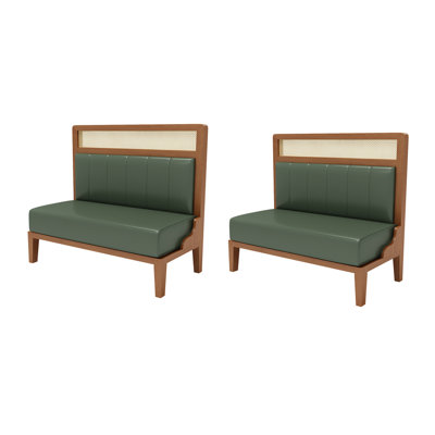 Banc rembourré en similicuir