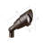 Low Voltage 7.5 in. Textured Architectural Bronze Hardwired Outdoor Spotlight with No Bulbs Included-300077709-300077705