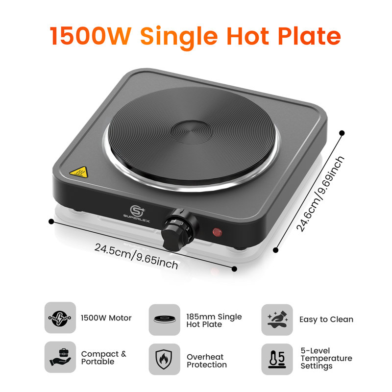 SUPERLEX Electric Single Hot Plate