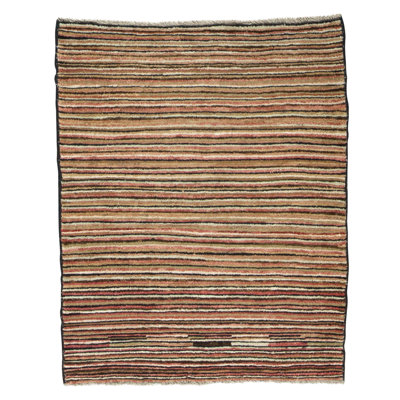 Tapis multicolore de haute qualité noué à la main