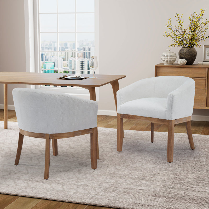 Chaises de salle à manger Modern, Beige