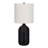 Lighting, 23"H, Table Lamp, Black Rattan