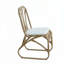 Chaises de salle à manger d'extérieur en osier avec coussin lavable PE-115299713-115299710
