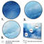 «Blue Emotional Tachisme Waves 1» - art mural tachisme-1635584367-1635584281