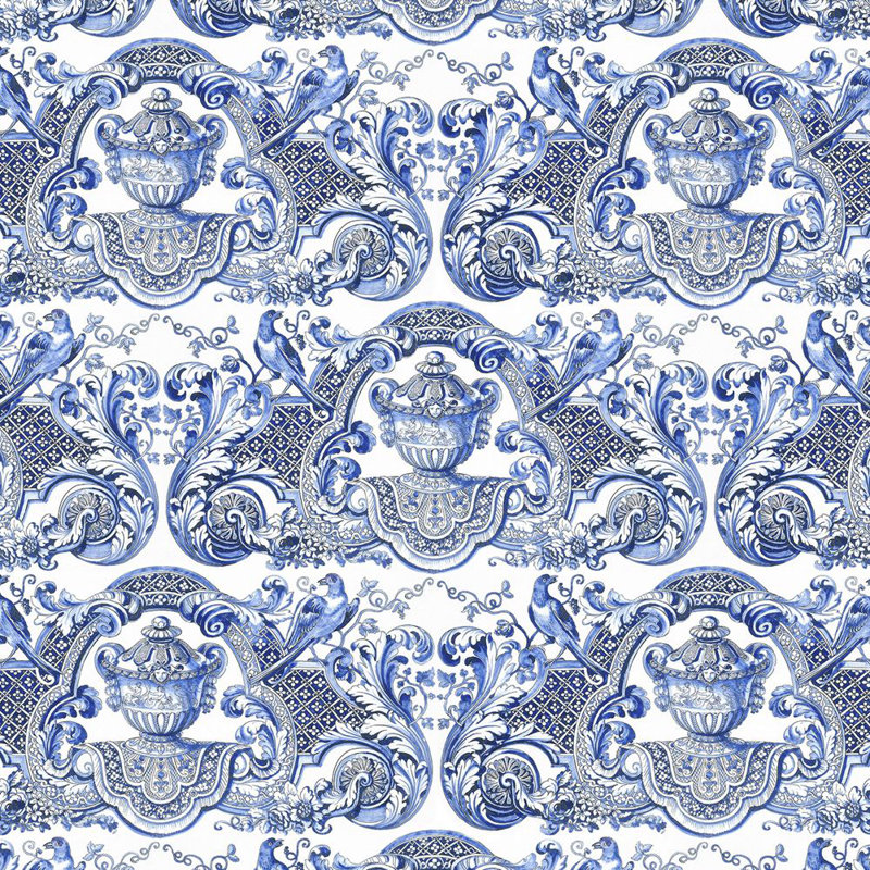 Royal Delft Palace William & Mary Fabric