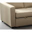 Lit modulaire beige - parfait pour les petits espaces de vie Coussins confortables à 5 places avec dossier renforcé et bois 10 min