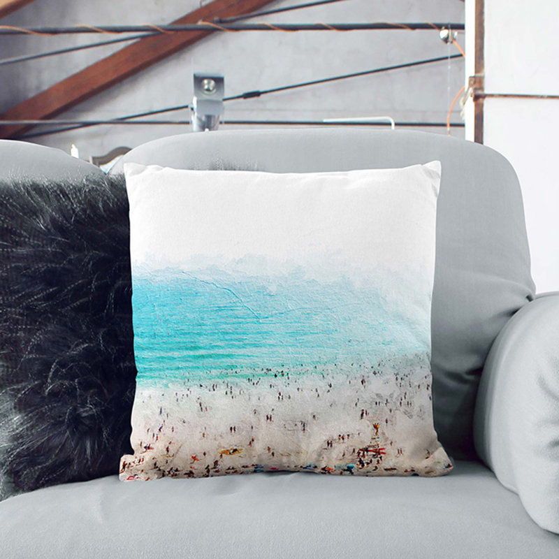 Square Cushion, 55 x 55 cm, Black