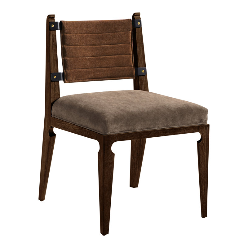 Thom Filicia Home Gifford Side Chair, Casa Blanca, Nadia Earth