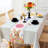 Easter Table Runner Easter Bunny Eggs Table Runner Buffalo Plaid Check Decor For Kitchen Dining Table Home Party Decorations-721251440