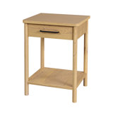 Lennon 1 Drawer Rounded Leg Nightstand