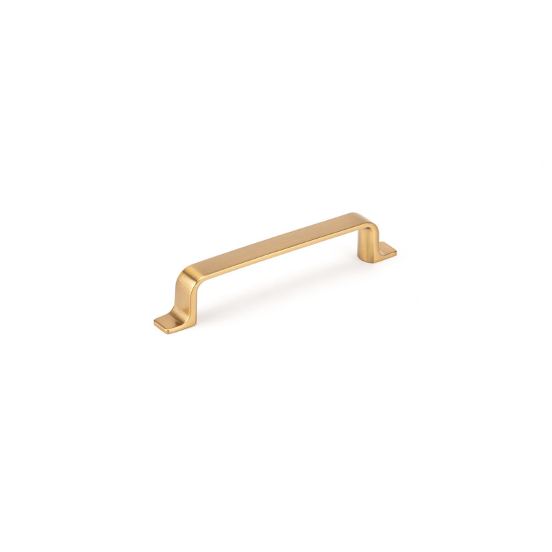 Poignée barre 12 5/8 po en métal, Aurum or brossé, 5 1/32"
