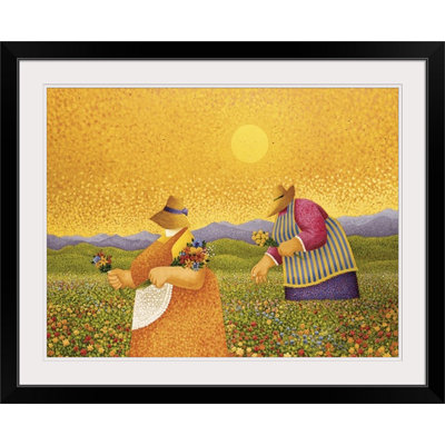 «Lowell Herrero» par Anjelina cueillant des fleurs sauvages