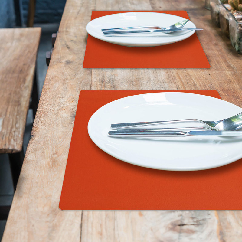 Napperon Altrice Rect. Orange, Orange