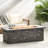 56" Outdoor 40,000 Concrete Fire Pit, Rectangular, Stone Pattern, Lightweight, No Assembly, 55.75 In. Depth, 26.17 Width, 18.7 Height Rectangular , Outdoor, Height, Width