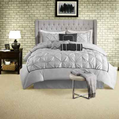 Piece Queen Bedding Sets, Polyester Tufted Modern Home Style