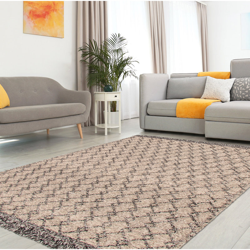 Osullivan Wool Geometric Indoor Rug