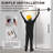 Uks04 56 In. To 60 In. X 80 In. H Frameless Sliding Shower Door In Matte Black With 3/8 In. (10mm) Clear Glass -120409410-123516759