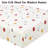 100% Cotton Polka Dots Fitted Sheet