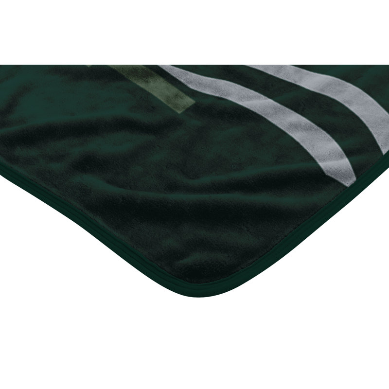 Throw Blanket, Green/Gray, Michigan State Spartans