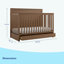 Sasha 5-In-1 Convertible Crib With Drawer-102334595