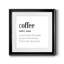 Coffee Définition - cadre photo, art textuel-1218290545-1218290540