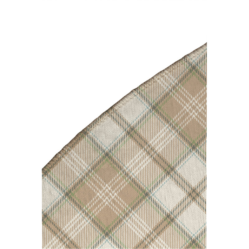 Tapis d'extérieur antidérapant Diamond, Rond 5 pi