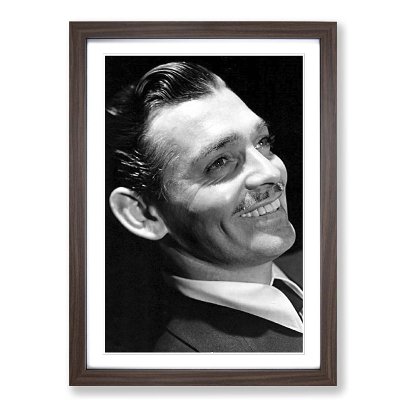 Single Picture Frame Print, Walnut