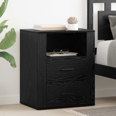 35cm W Manufactured Wood Bedside Table