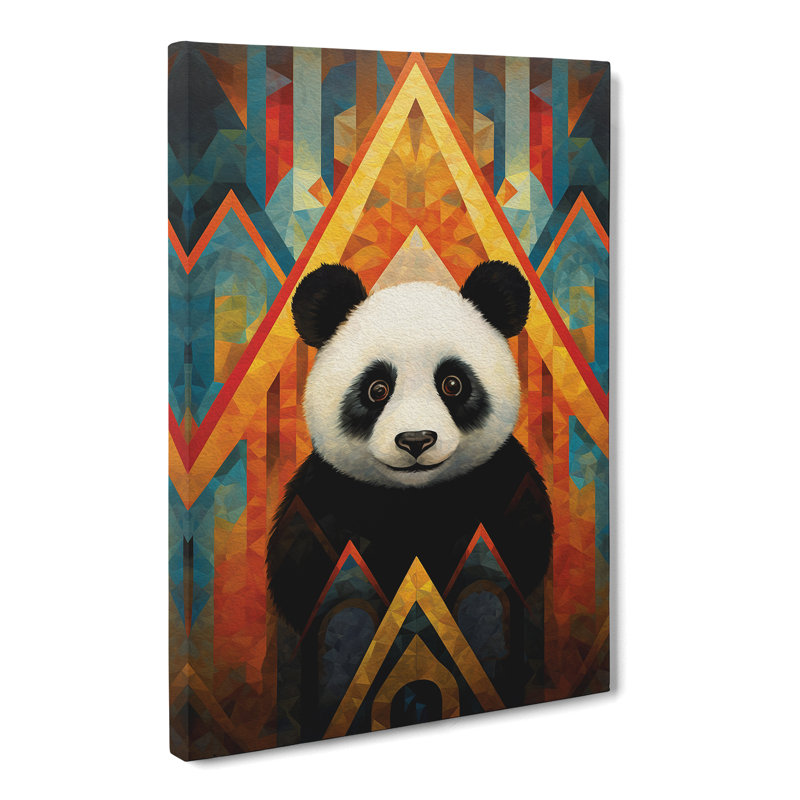 Panda No.2 - No Frame Print, 76cm H x 50cm W x 3cm D