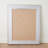 Delicate Basketweave Solid Wood Rectangle Mirror