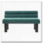 Banc de salle à manger rembourré, bout de lit, banc d'entrée-248161269