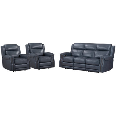 Power Reclining Sofa and 2 Recliners