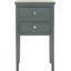 Table de bout Fedir Traditional Shaker 30 po, table de chevet rustique chic-1450695284