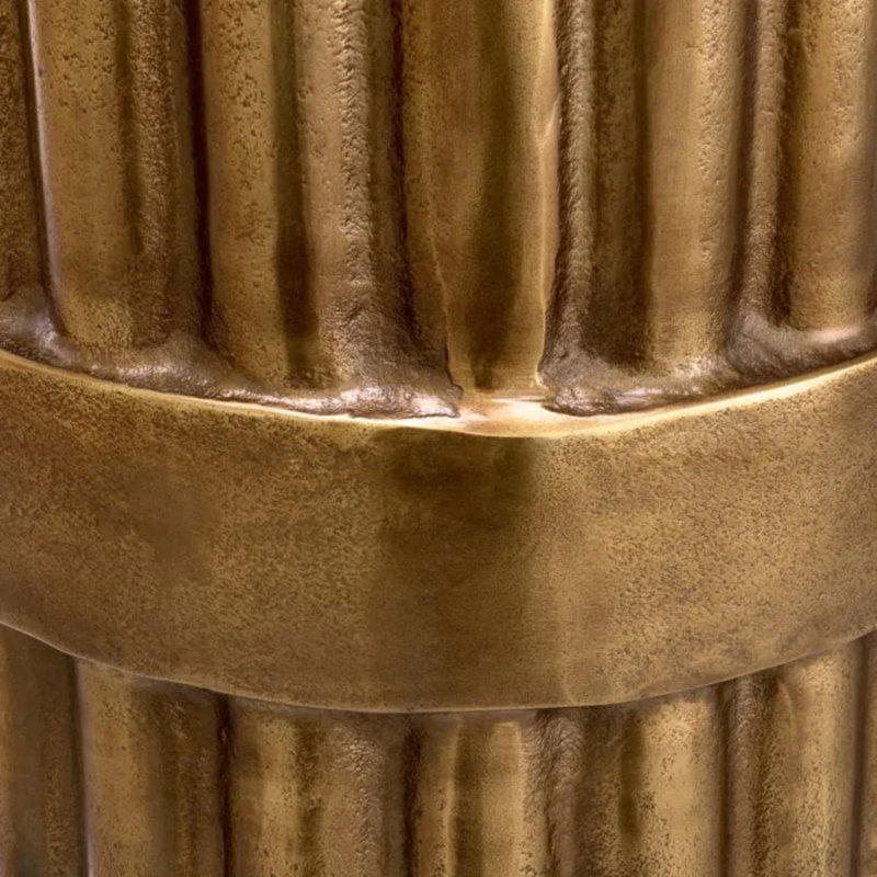 Side Table Padua L Antique Brass Finish