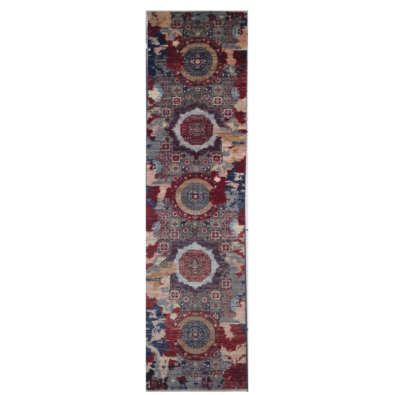 One-of-a-Kind 2'6" X 9'6" Hand Knotted Area Rug