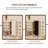 16"  Freestanding Bathroom Side Cabinet