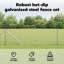 50cm H x 2500cm W Steel Fencing Kits