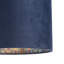 Velvet Lamp Shade With Peacock Feather Inner By-32919127