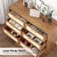 Commode à tiroirs en bois Burlap Design