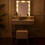 Aundreah Dressing Table with Mirror
