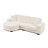 Convertible Comfort Corduroy L-shaped Sofa For Relaxation And Style