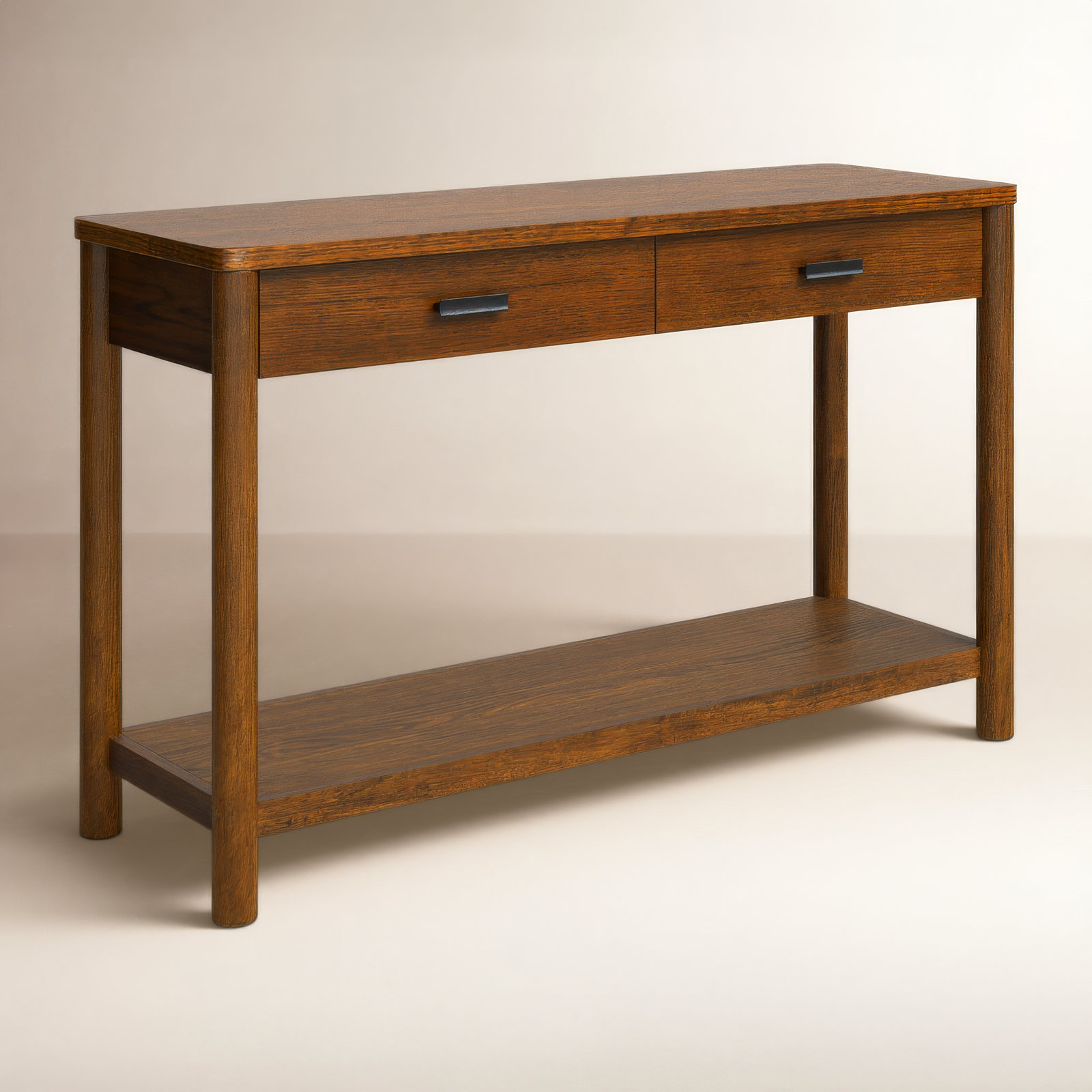 Kaplan 48" Console Table, Medium Oak