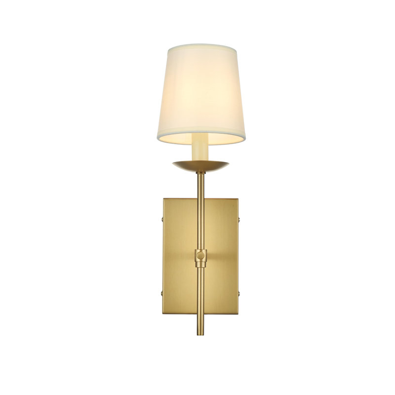Glaucia 1 - Light Dimmable Wallchiere, Satin Gold