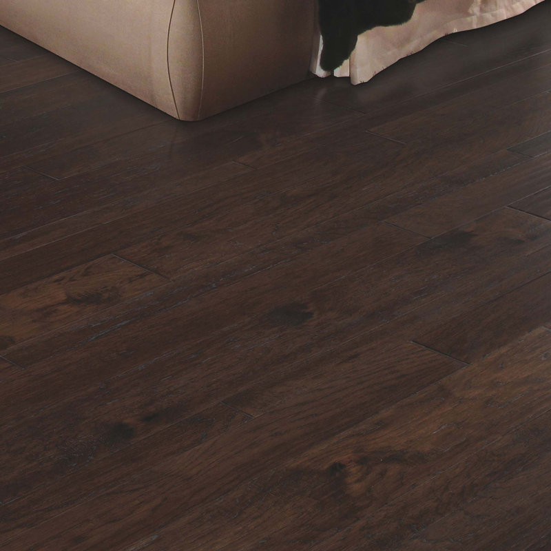 Wesley Heights Hickory Hardwood Flooring, Espresso