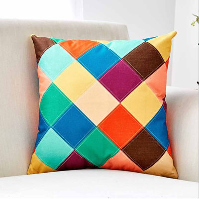 (Covers With Inserts) Set of 2 Printing Pattern Throw Pillows