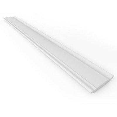 Koville CM8 2 3/4 White Shaker Crown Molding 2 3/4"HX96"L Solidwood