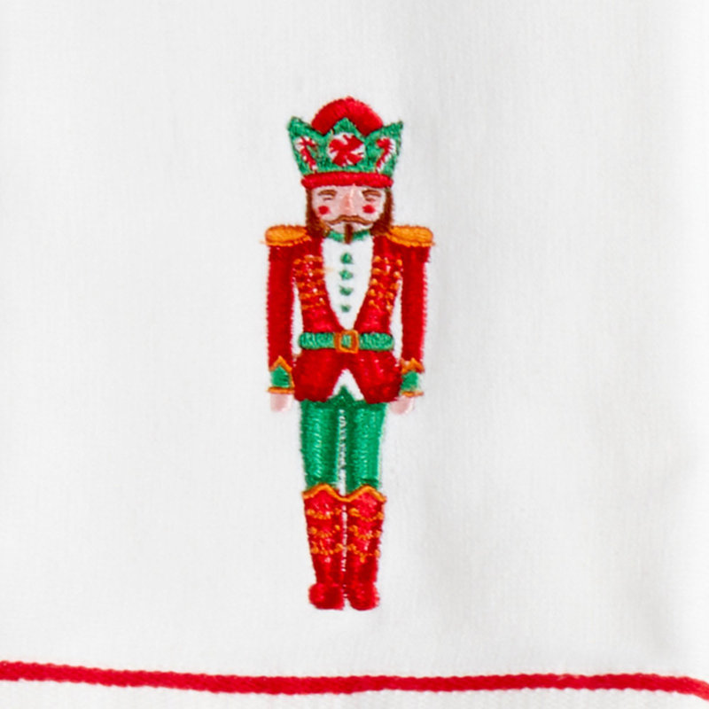 Lenox Bayberry Nutcracker Kitchen Towels, Set of 2
