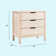 Commode 3 tiroirs Colby
