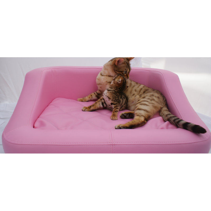 Pet Bed, Small (40cm H x 67cm W x 52cm L), Pink