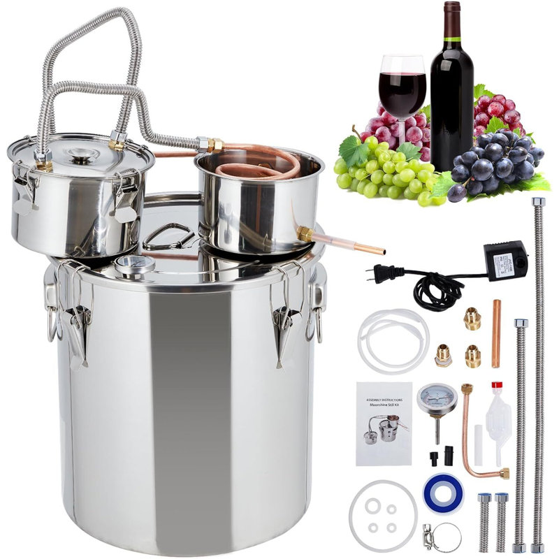 13,2 gallons / 50L d'alcool